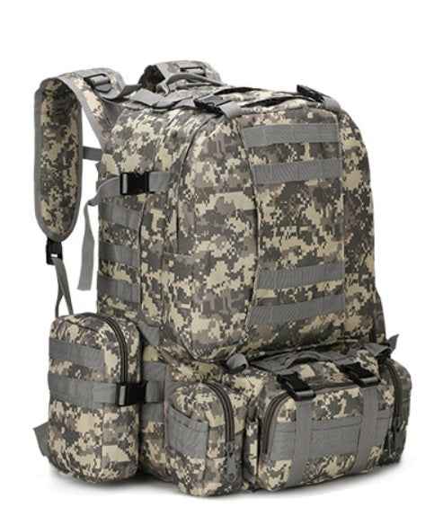 Camouflage Tactical Backpack — Durable Storage for Outdoor and Everyday Use
