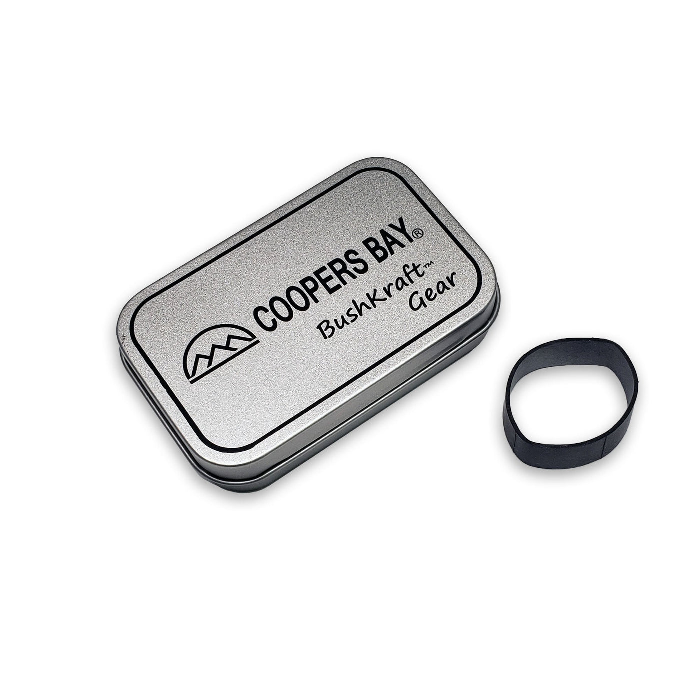 BushKraft­­™ Tinderbox Charring and Storage Tin - Standard Size "Mint Tin"