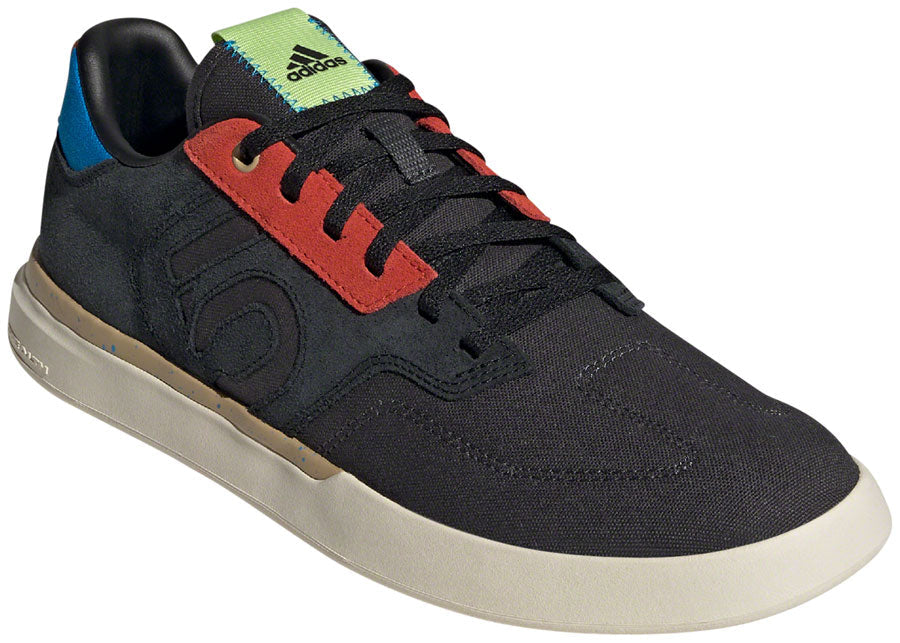 Five Ten Sleuth Flat Shoes - Men's Core Black/Carbon/Wonder White 6