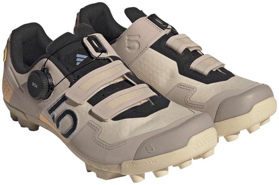 Five Ten Kestrel BOA Mountain Clipless Shoes - Women's Sand Strata/Silver Violet/Acid Orange 9