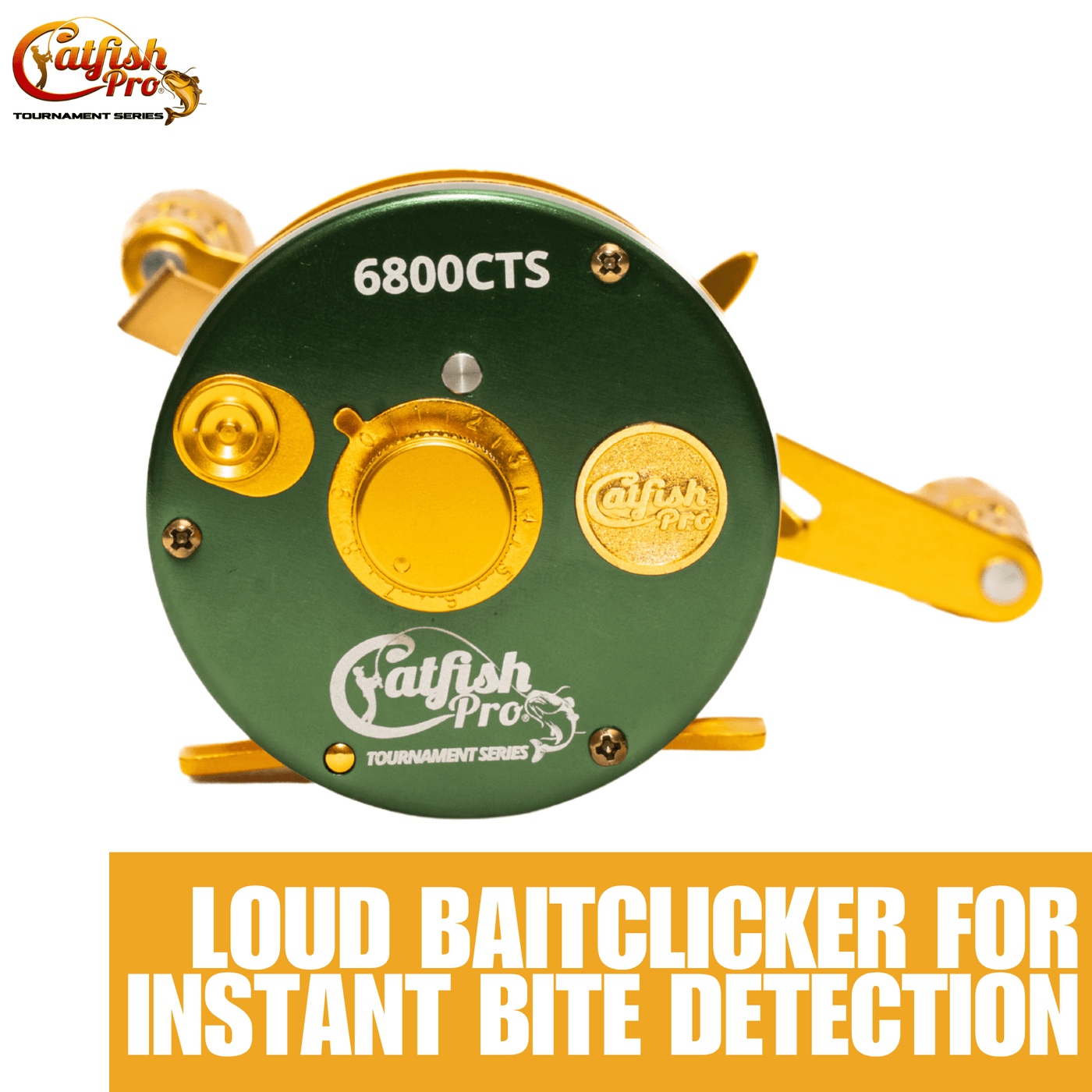6800 CTS Round Baitcaster Reel