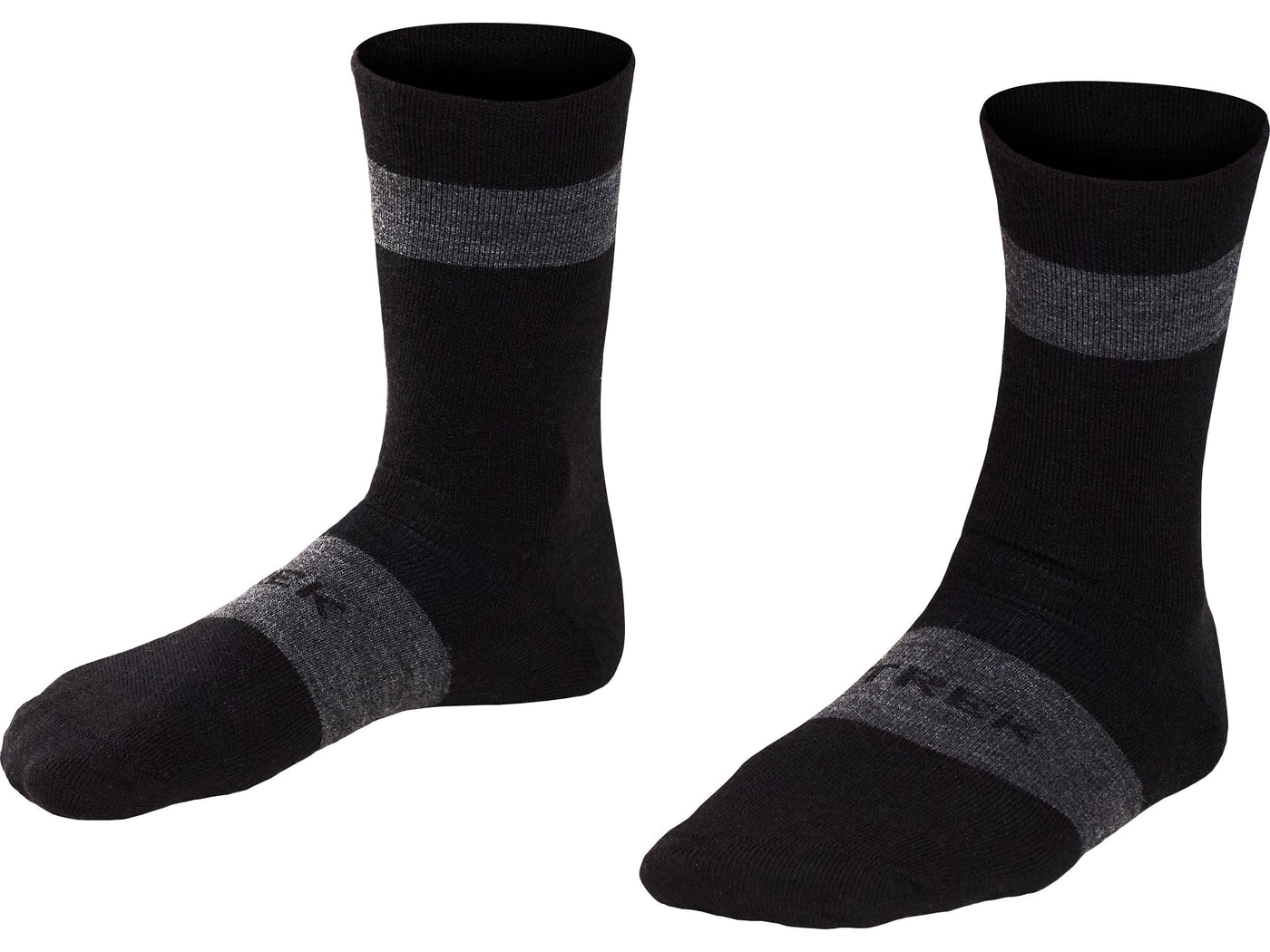 Sock Trek Race Merino Wool Crew Medium (39-41) Black