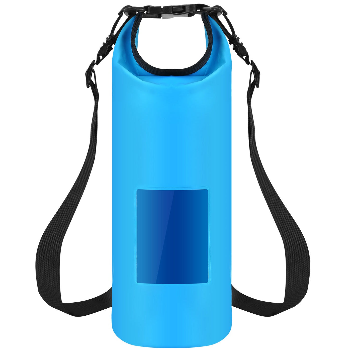 Floating Waterproof Dry Bag Floating Dry Sacks with Observable Window 10L Roll Top Lightweight Dry Storage Bag for Kayaking Rafting Boating Swimming C