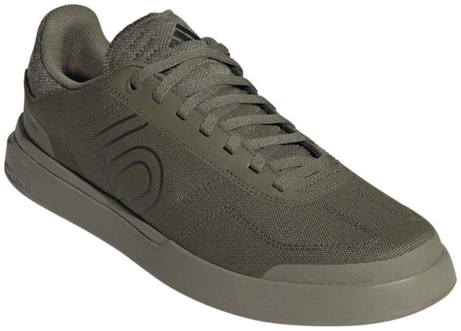 Five Ten Sleuth Deluxe Canvas Flat Shoes - Men's Focus Olive/Core BLK/Orbit Green 6.5