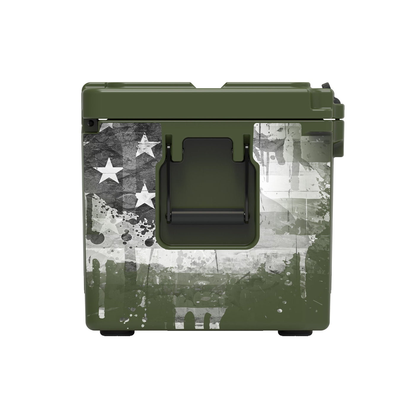 American Flag Hard Cooler