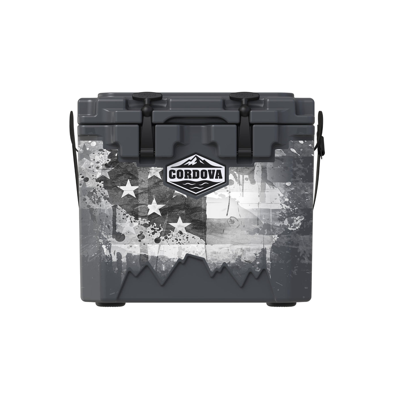 American Flag Hard Cooler