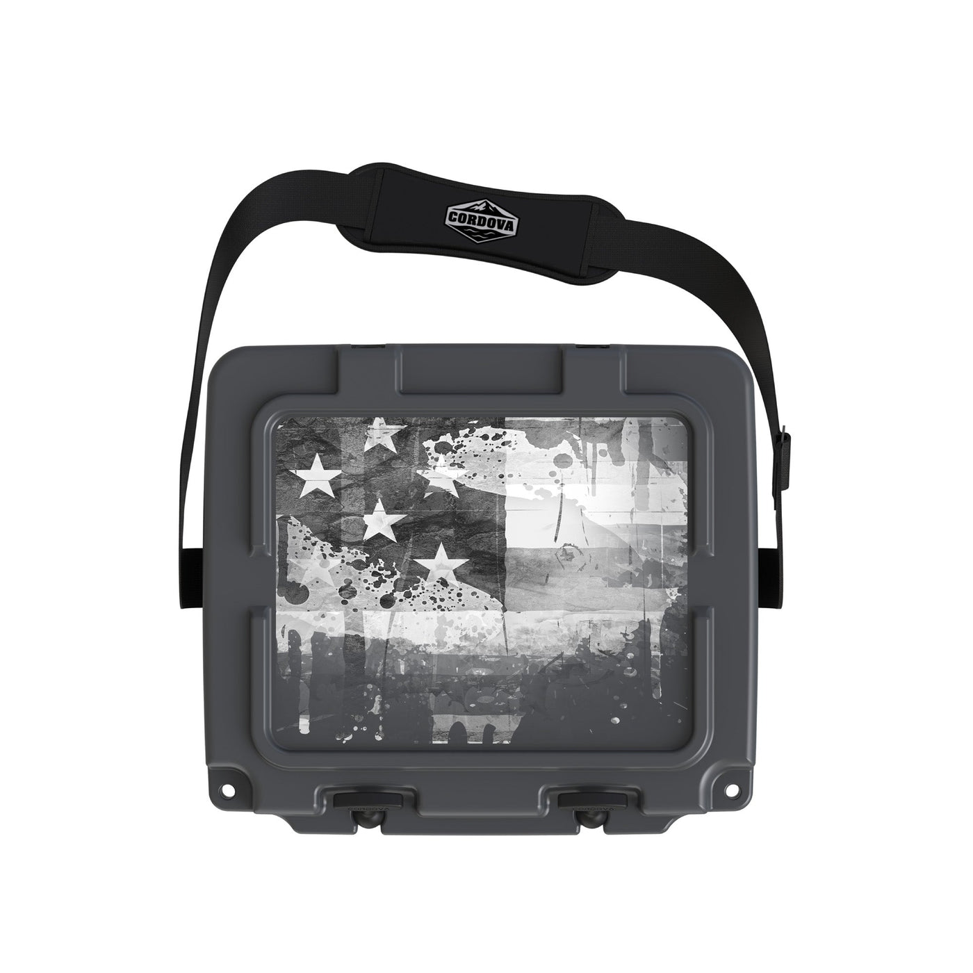 American Flag Hard Cooler