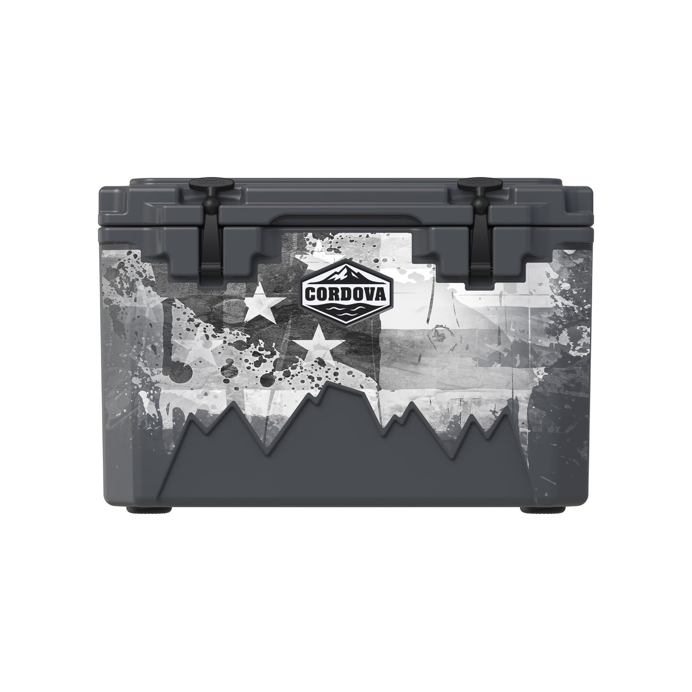 American Flag Hard Cooler