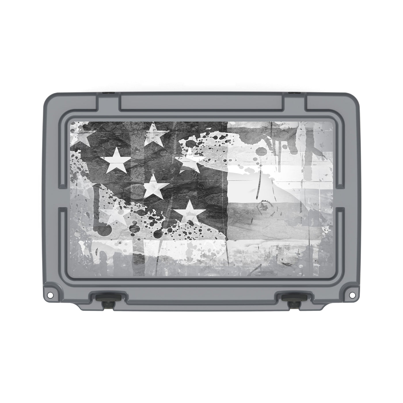 American Flag Hard Cooler