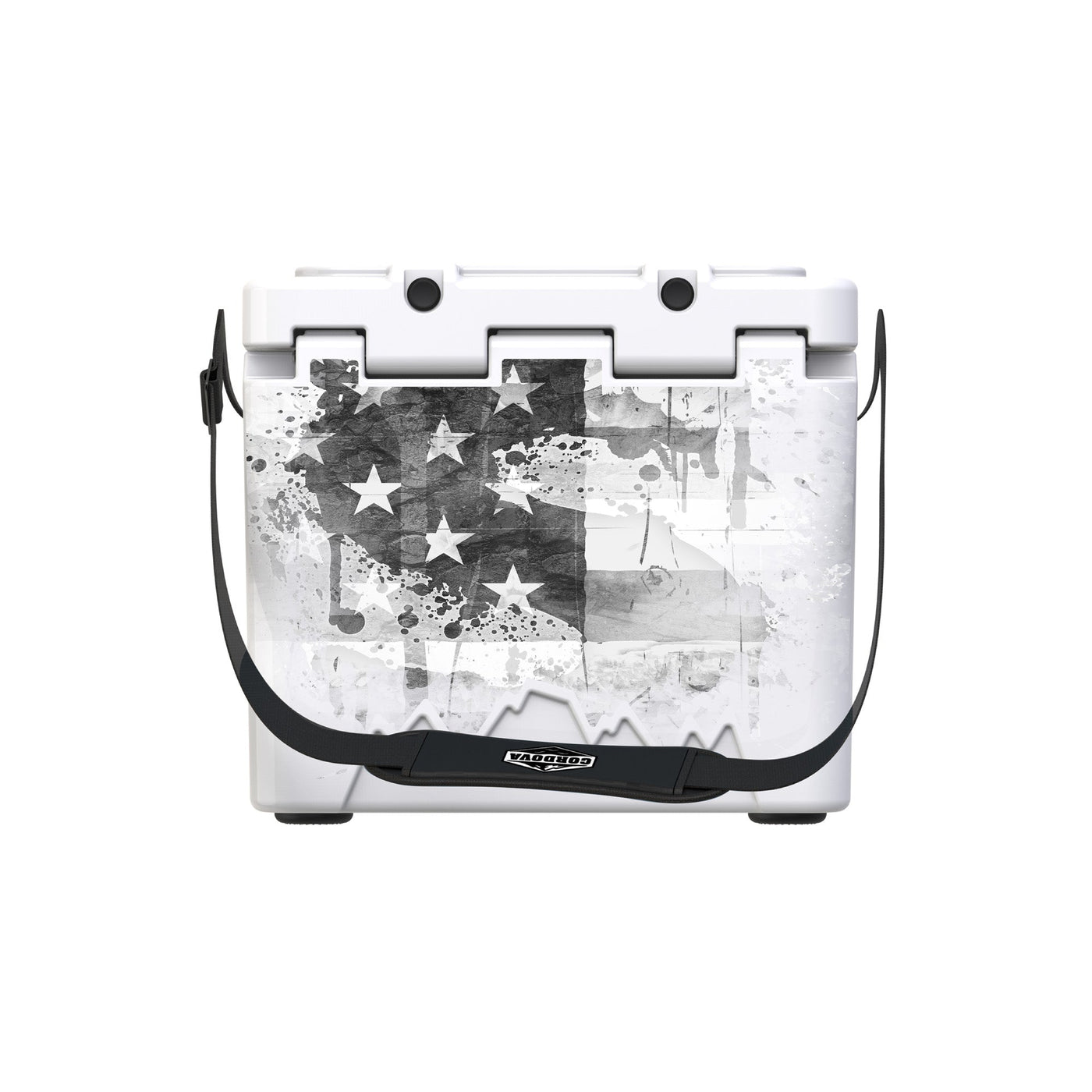 American Flag Hard Cooler