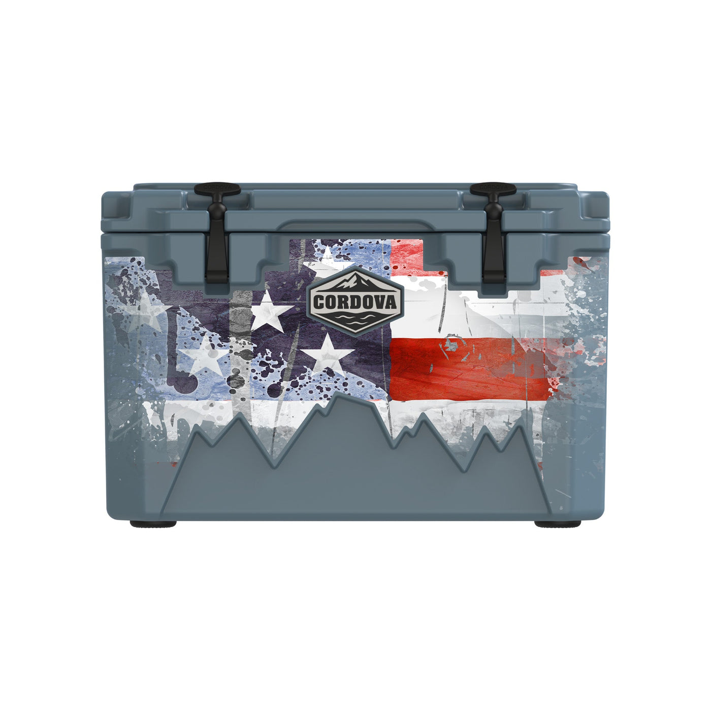 American Flag Hard Cooler