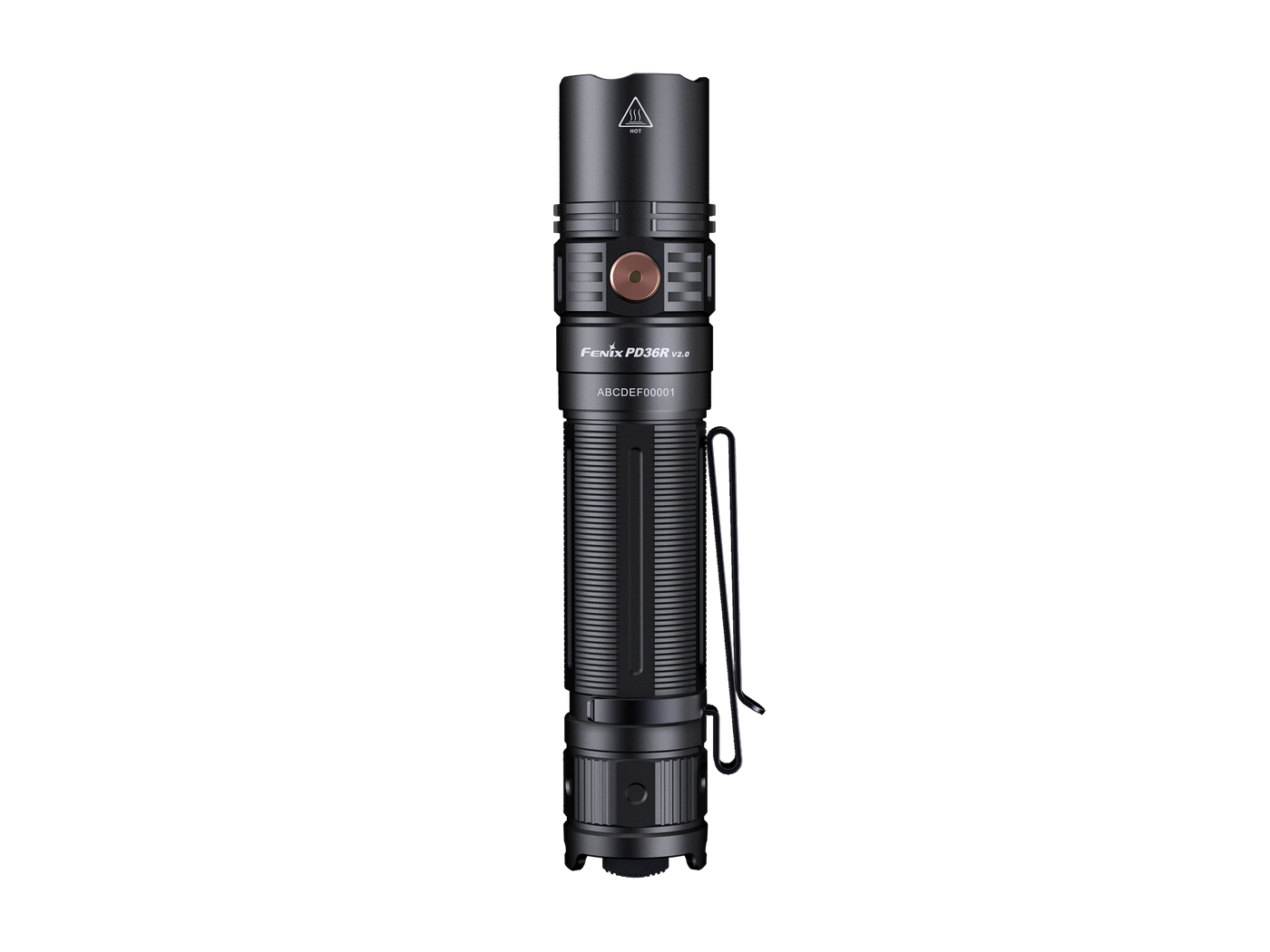 Fenix PD36R V2 Compact Rechargeable Tactical Flashlight - 1700 Lumens