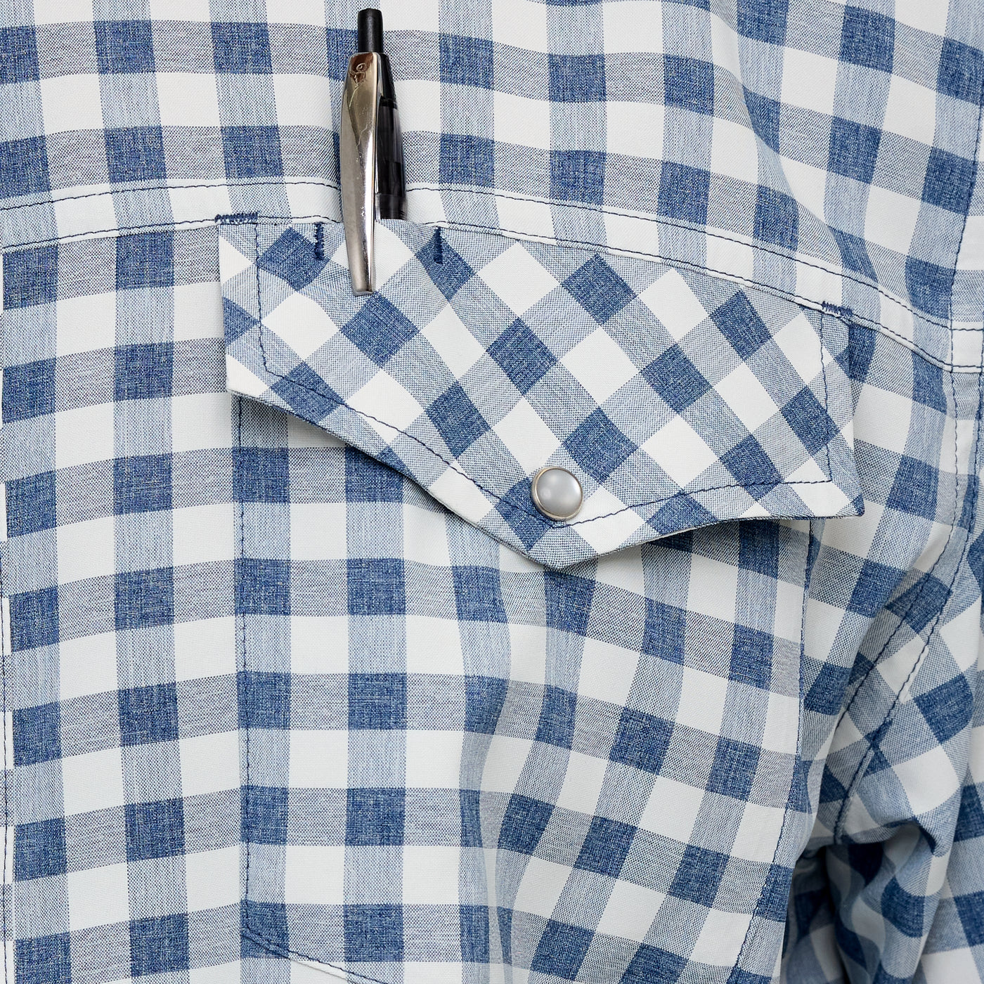 Glacier Pearl Snap Shirt