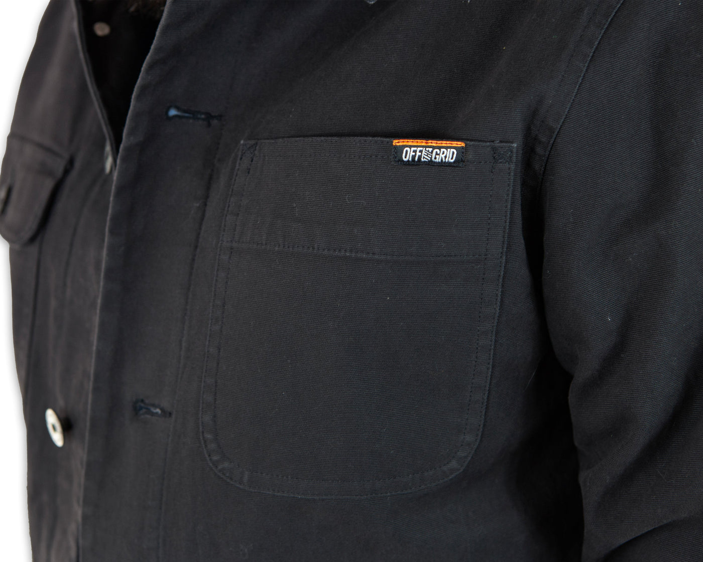 Heston Chore Coat - Black