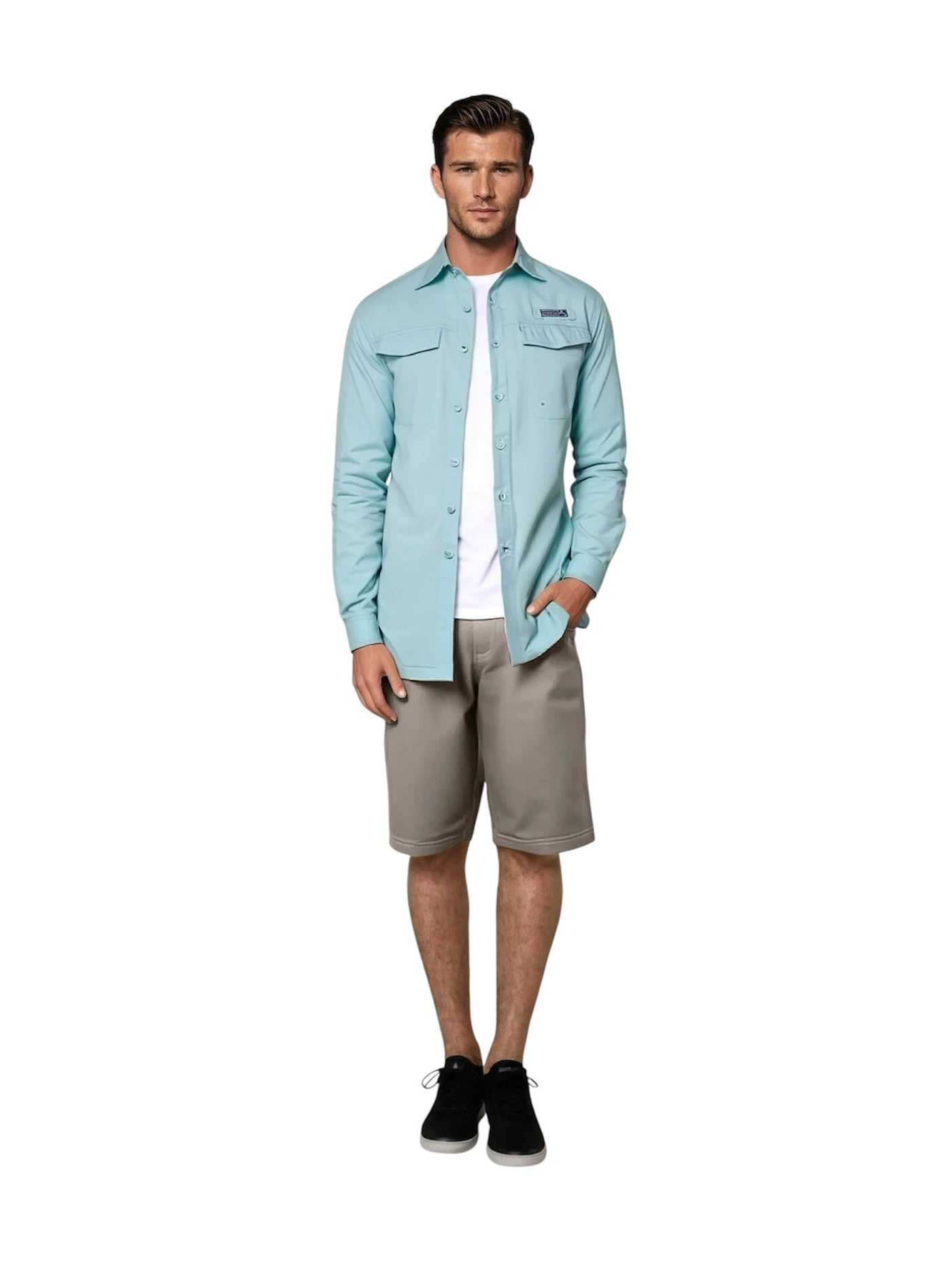 Men's Coastline L/S UV Vented Fishing Shirt