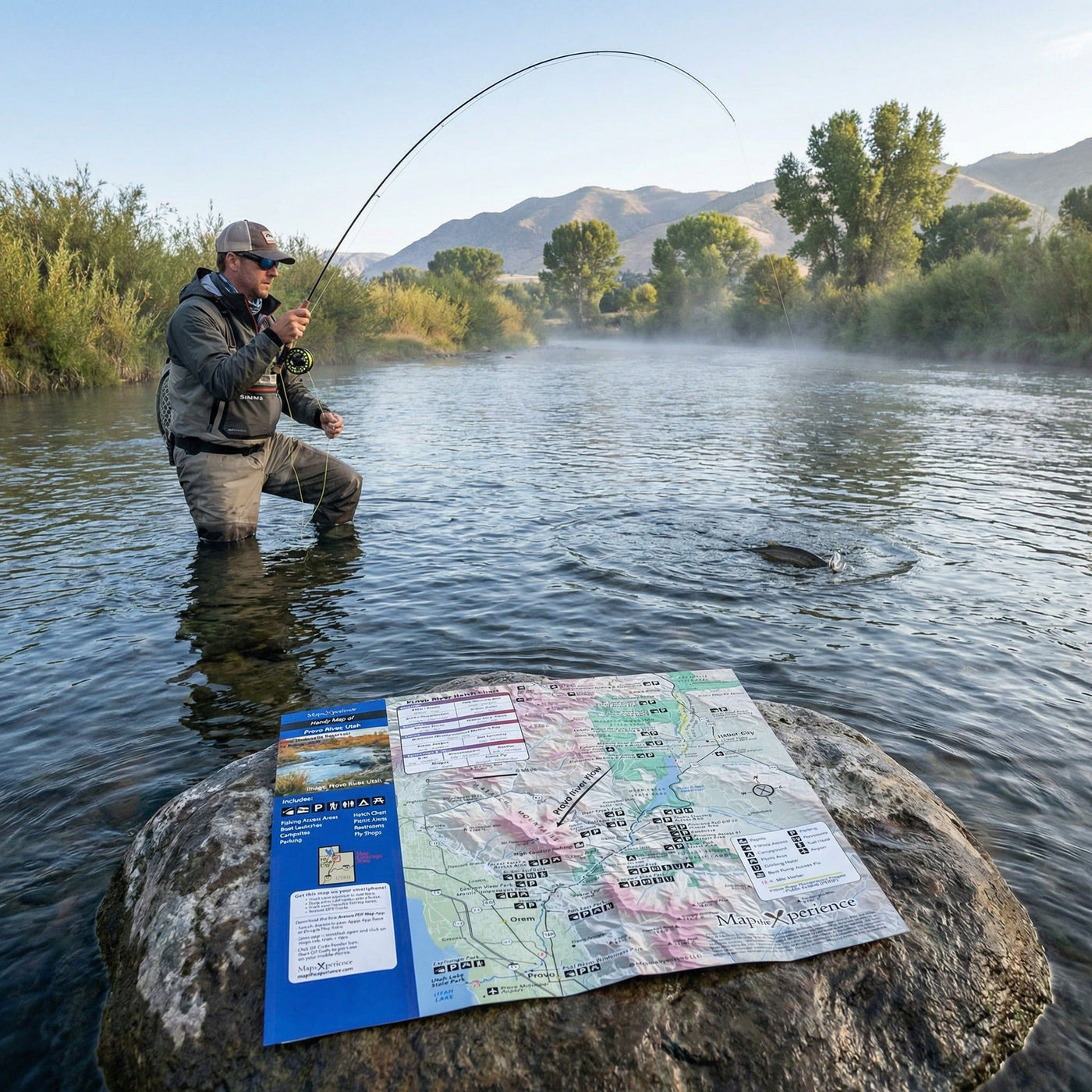 Provo River Utah Fly Fishing Map | Public Access Guide