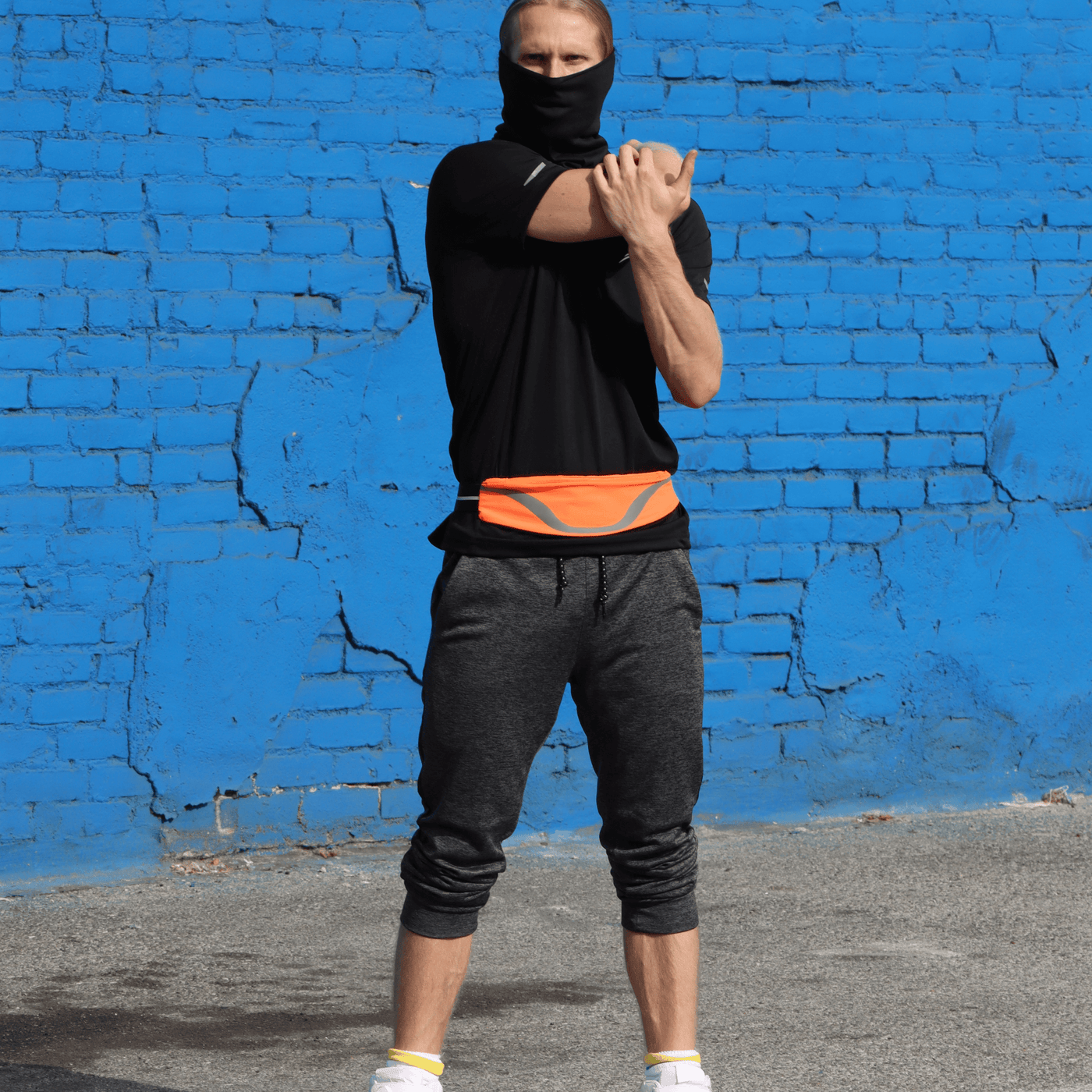 JupiterGear Water-Resistant Sport Waist Pack Running Belt with Reflective Strip