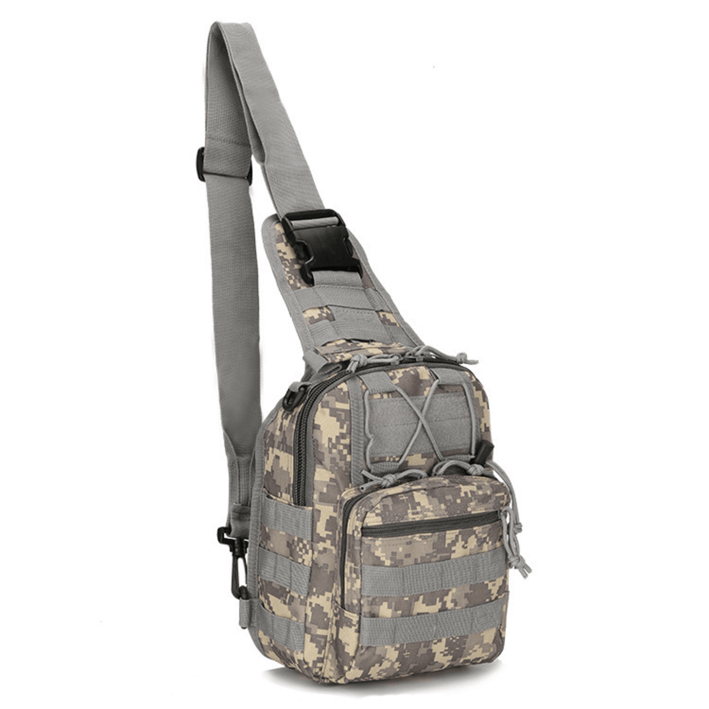 JupiterGear Tactical Military Sling Backpack Shoulder Bag Molle Outdoor Daypack Backpack with Adjustable Strap