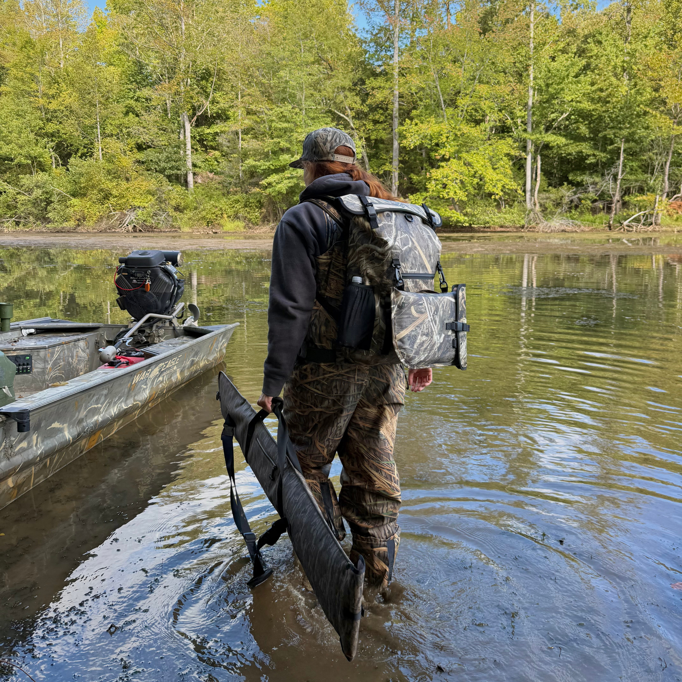 Waterproof Floating Backpack Dry Bag - Shadow Grass Habitat