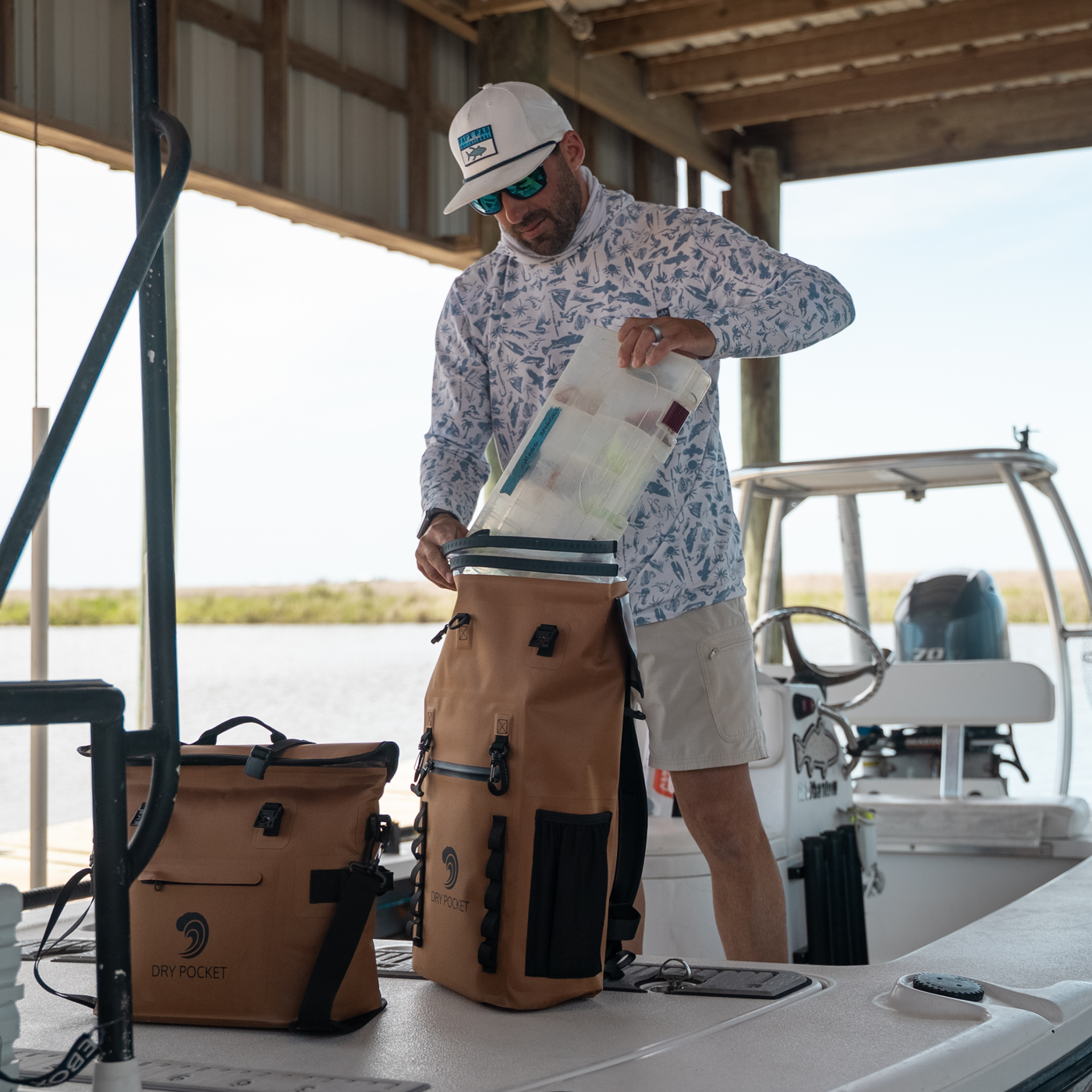 [PRE-ORDER] Waterproof Floating Backpack Dry Bag - Coyote Brown [Restocking August 2026]
