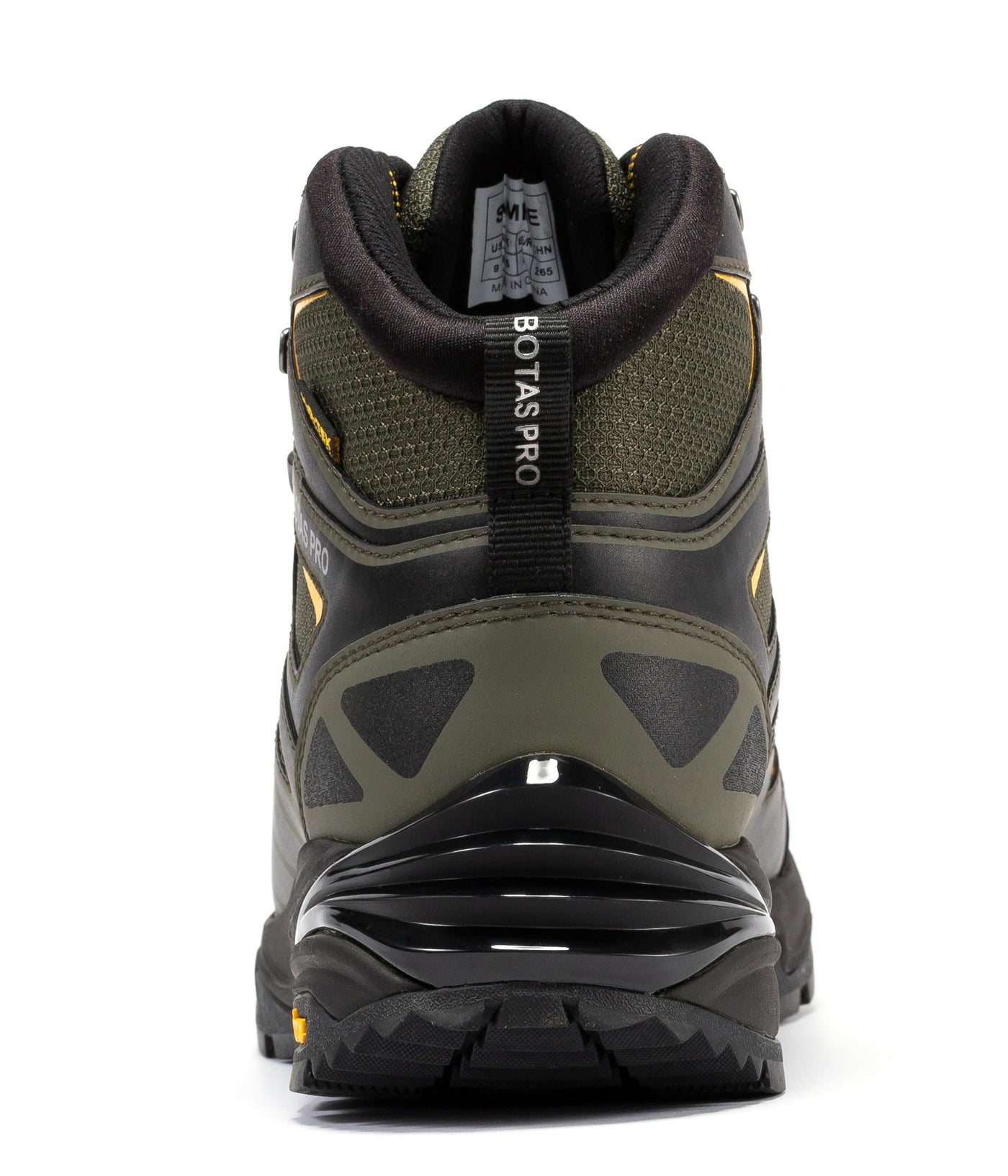 Botas Pro Metallic Green 6 Inch Waterproof Hiking Boots with VIBRAM® Traction Lug Outsole  BP22111