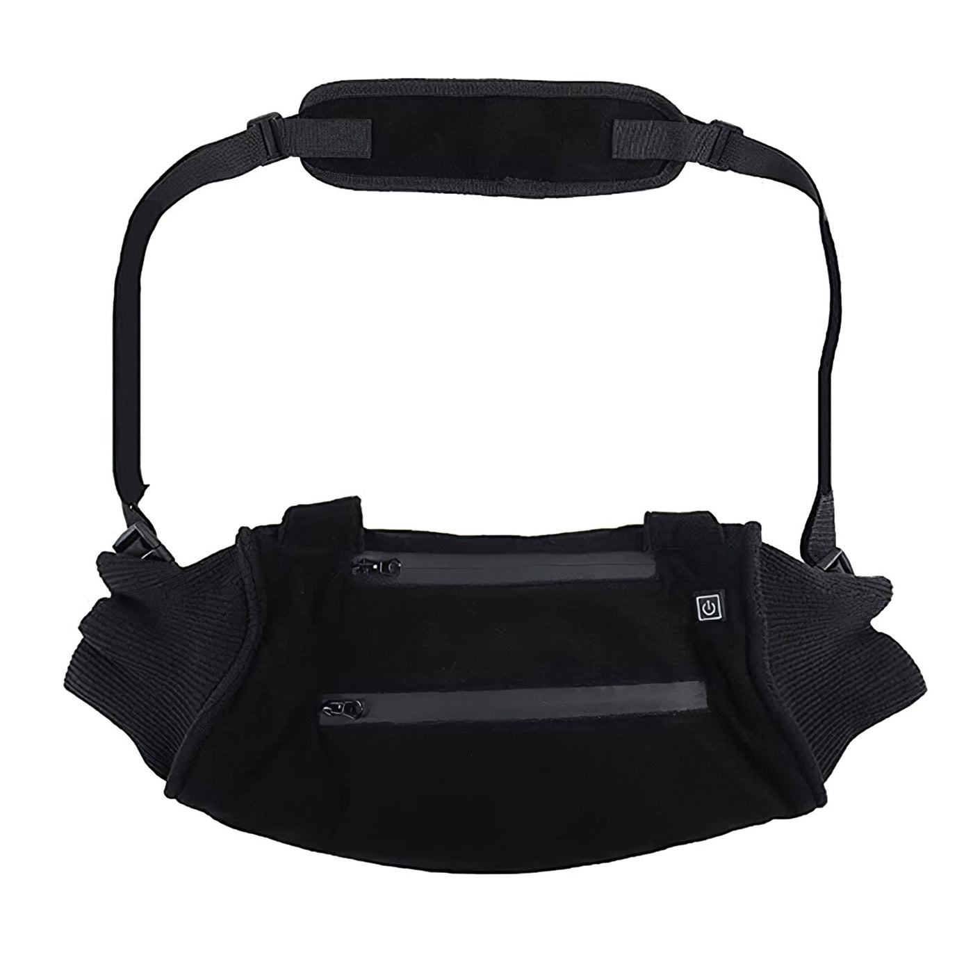 Electric Heated Hand Muff Hand Warmer Pouch Heated Waist Pouch for Winter with 3 Heating Levels Indoor Outdoor Machine Washable