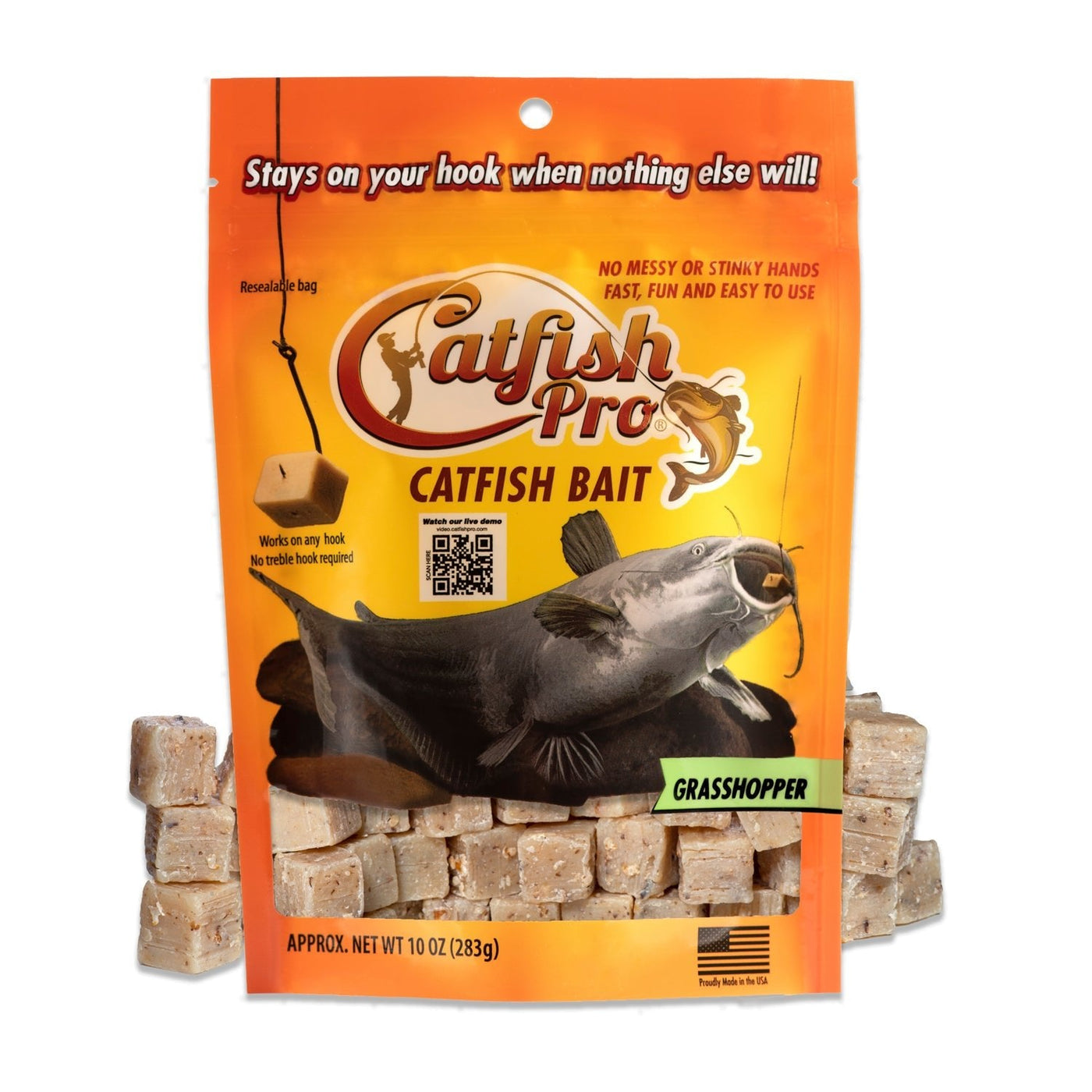 Grasshopper Catfish Bait