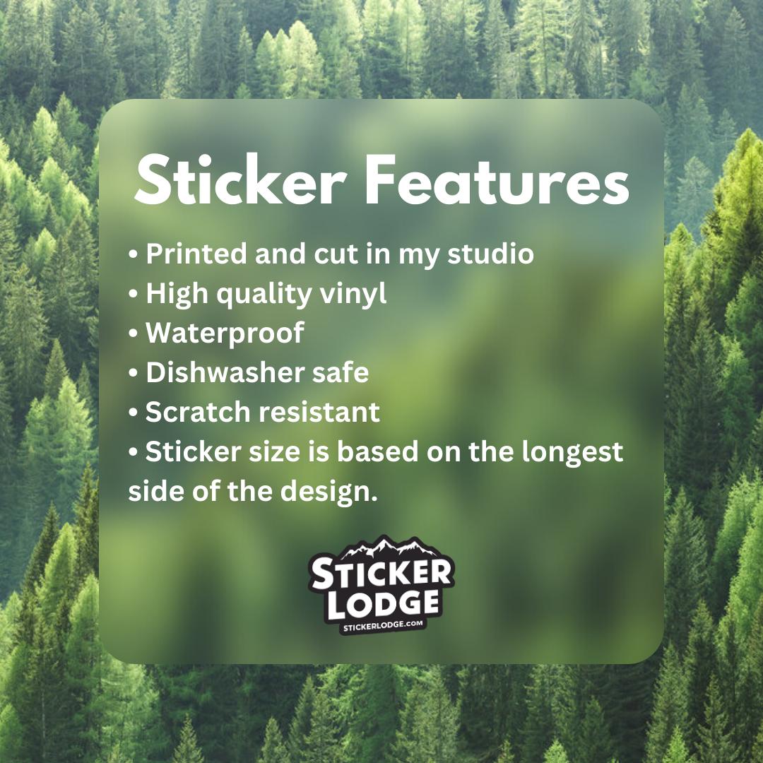 Base Camp Approved Vinyl Sticker