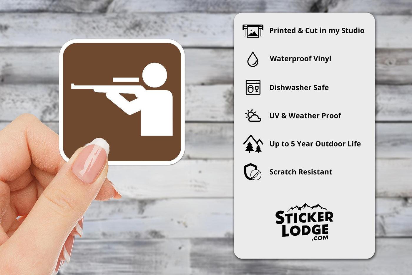 NPS Hunting Vinyl Sticker