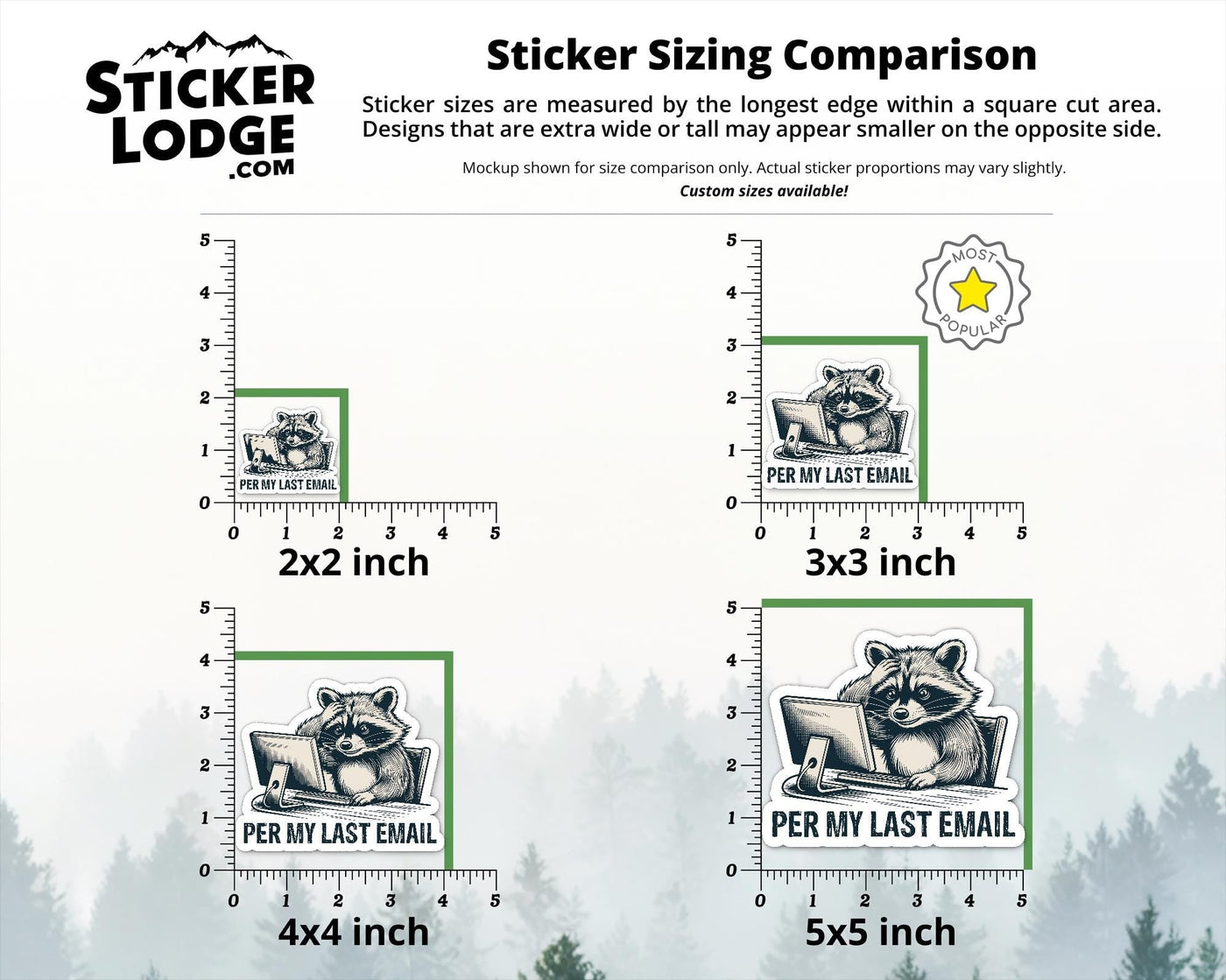 Per My Last Email Vinyl Sticker