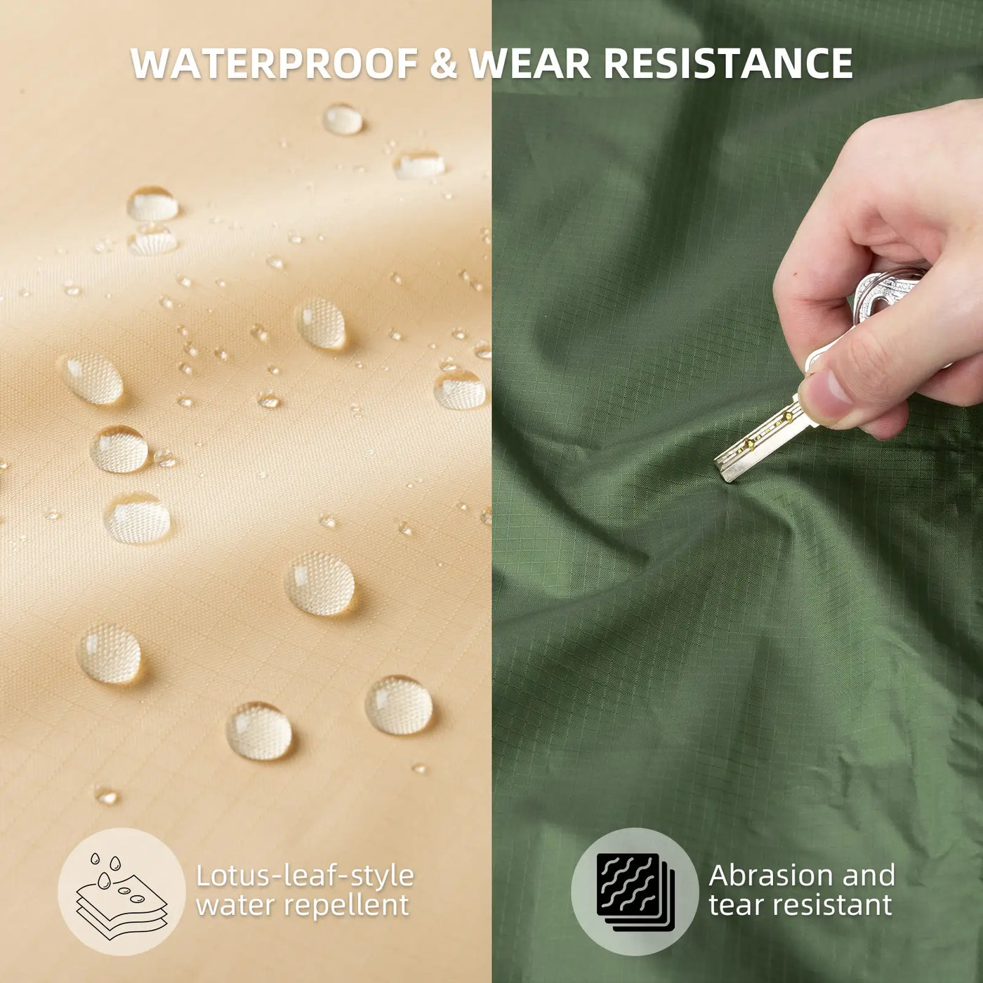 Lightweight Waterproof Picnic Blanket – Portable Foldable Mat for Camping & Beach Trips