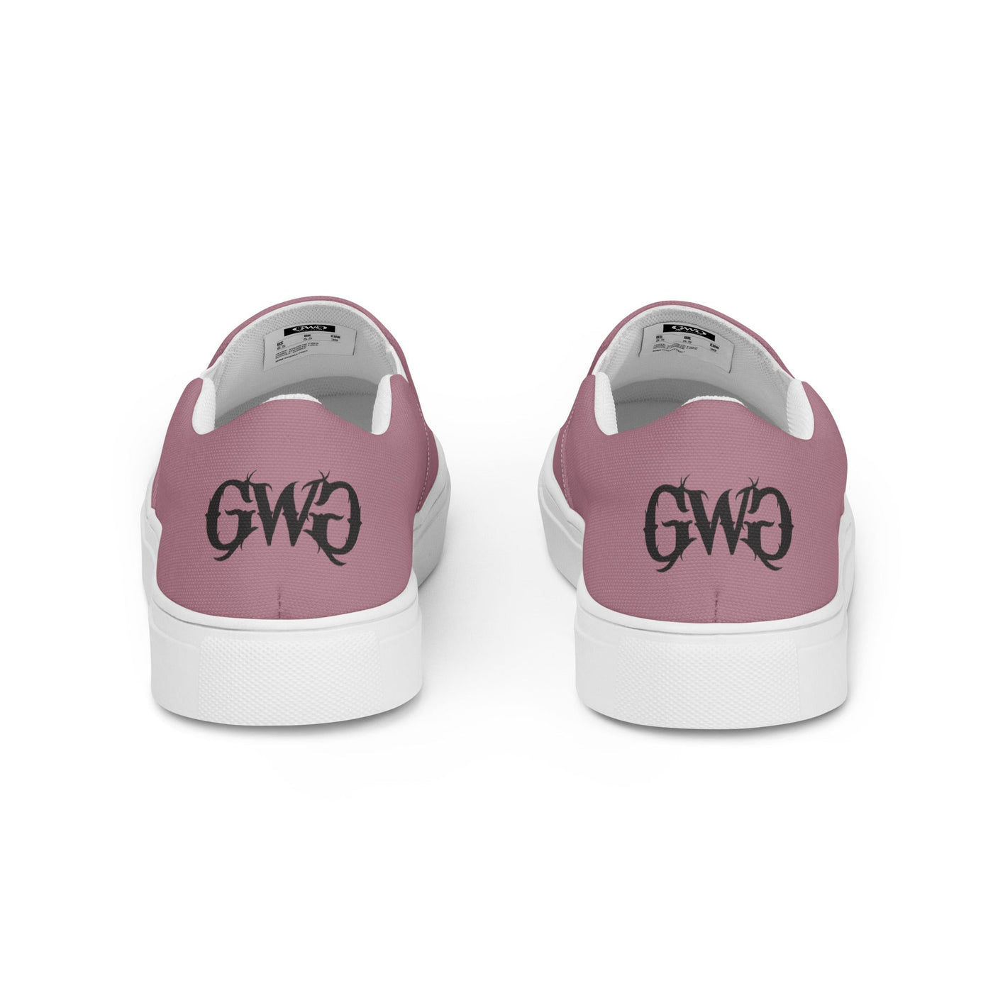 Pistol Trio Women's Mauve Canvas Slip-On Shoes